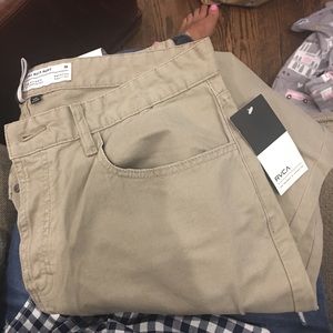 RVCA men’s twill pant